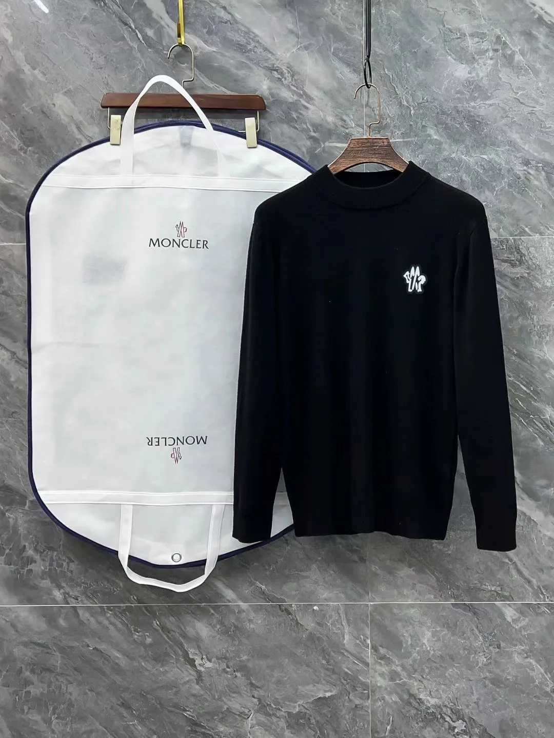 Moncler 3 Same Style LOGO Premium Series Premium Factory Quality 、 、 ： Black White Sizes：M L XL 2XL 3XL